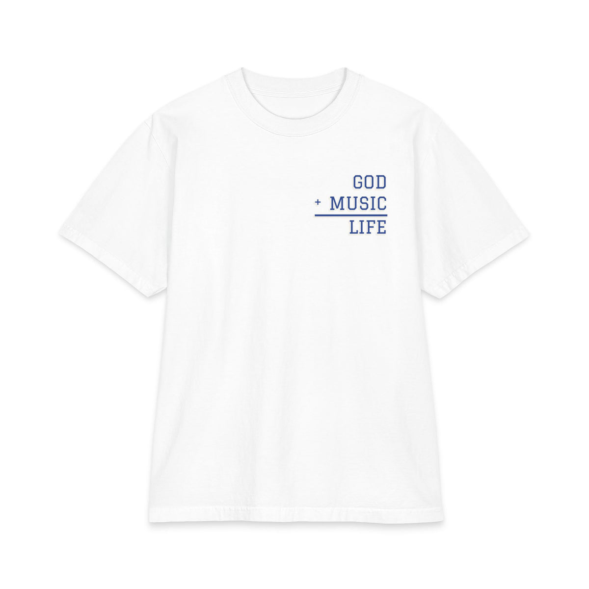 GL City Varsity Tee - Indianapolis 07 - Royal & White (White)