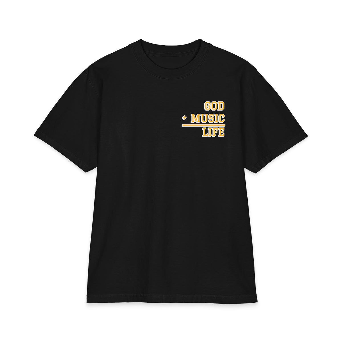 GL City Varsity Tee - Pittsburgh 07 - Black & Gold (Black)