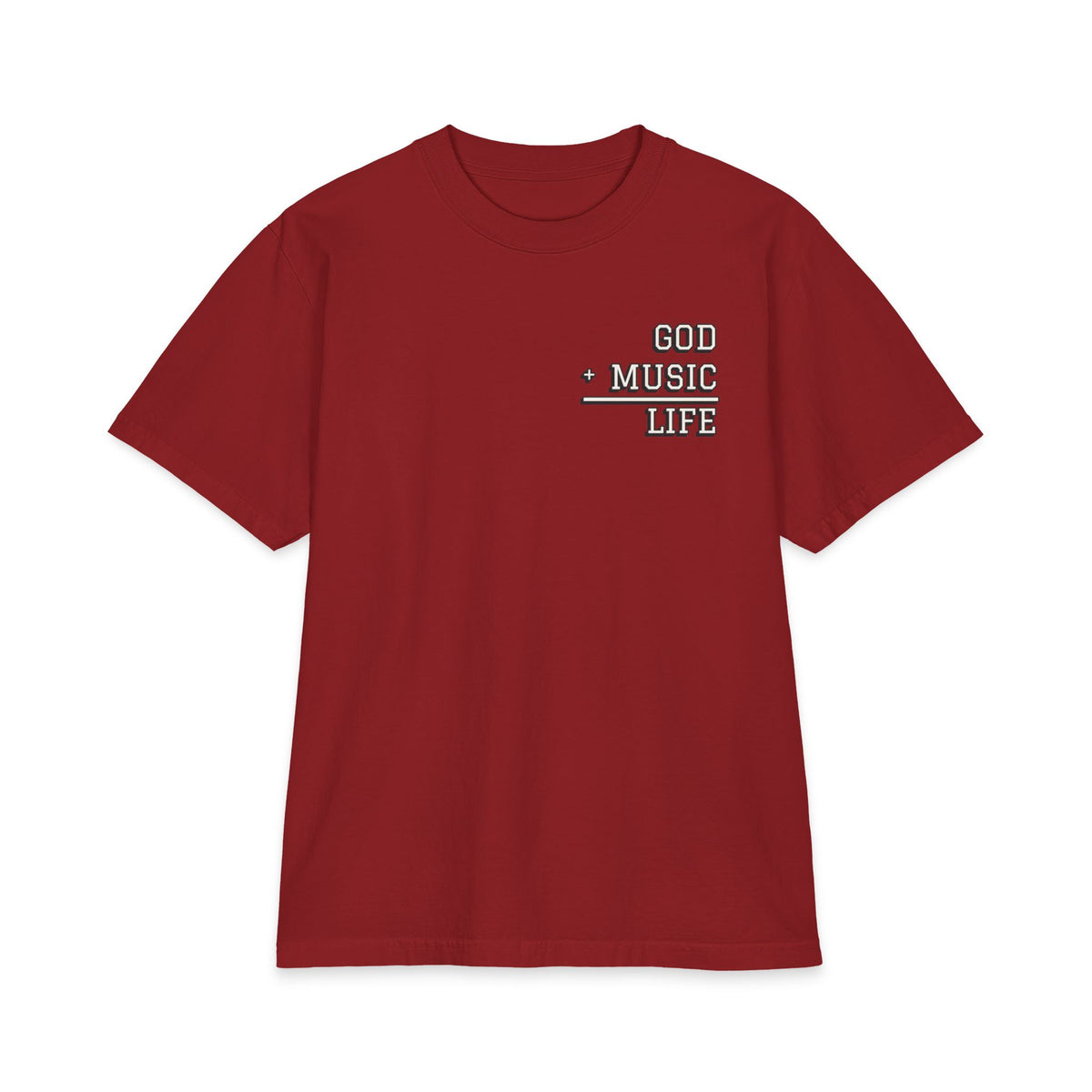 GL City Varsity Tee - Phoenix 07 - Cardinal & White (Cardinal)