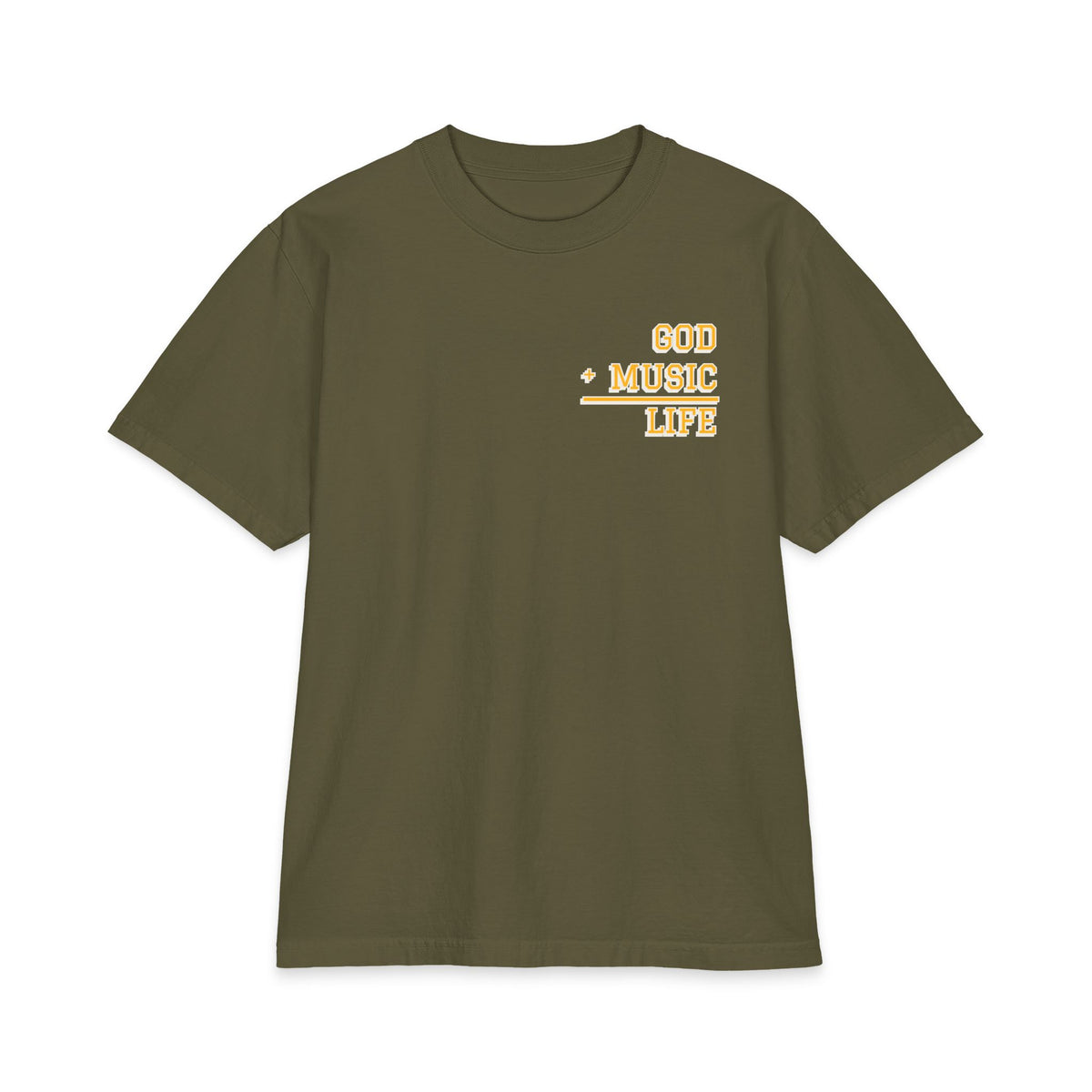 GL City Varsity Tee - Green Bay 07 - Green & Gold (Hunter Green)