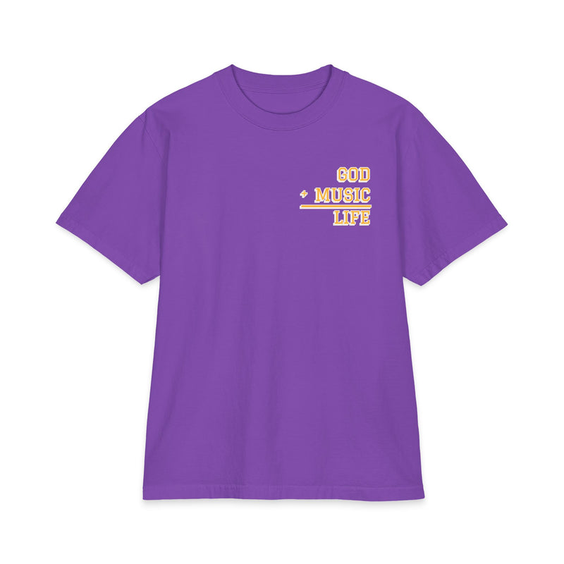 GL City Varsity Tee - Minneapolis 07 - Purple & Gold (Purple)