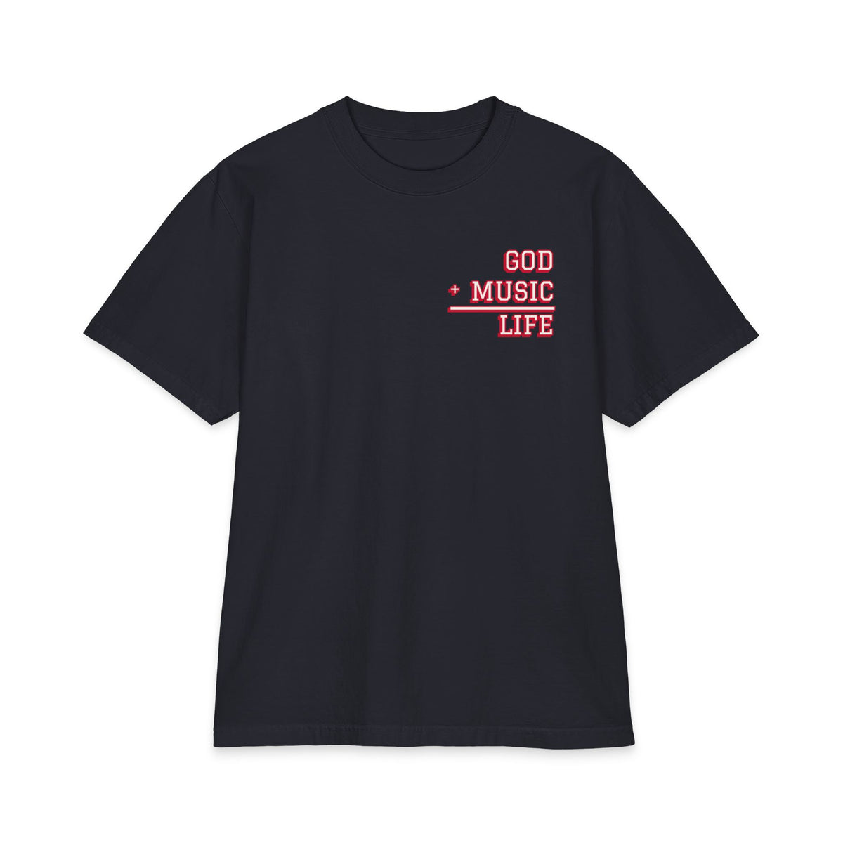 GL City Varsity Tee - New England 07 - Navy, Red & White (Navy)