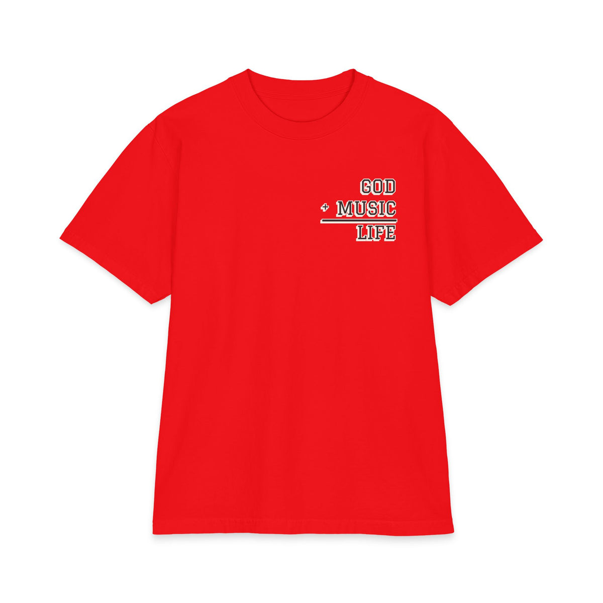 GL City Varsity Tee - Atlanta 07 - Red & Black (Red)