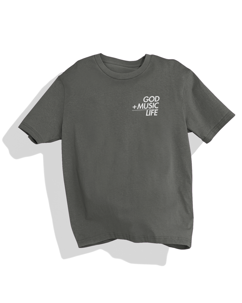 GOD + MUSIC = LIFE Washed Tee