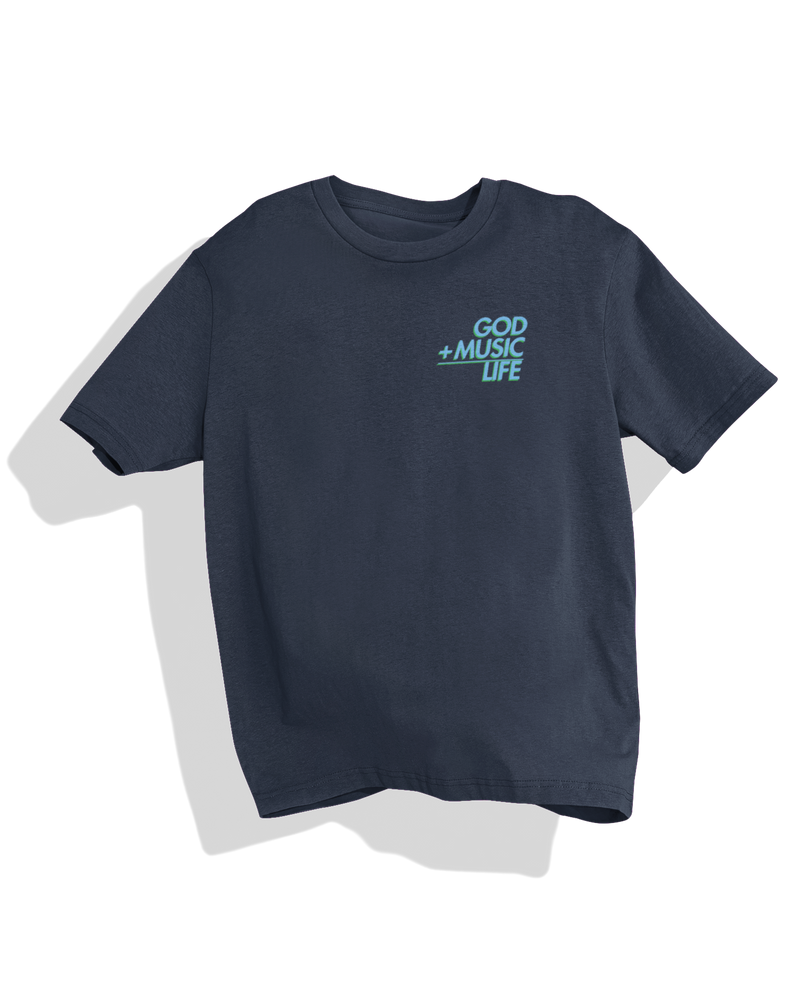 GOD + MUSIC = LIFE Tee — Flip