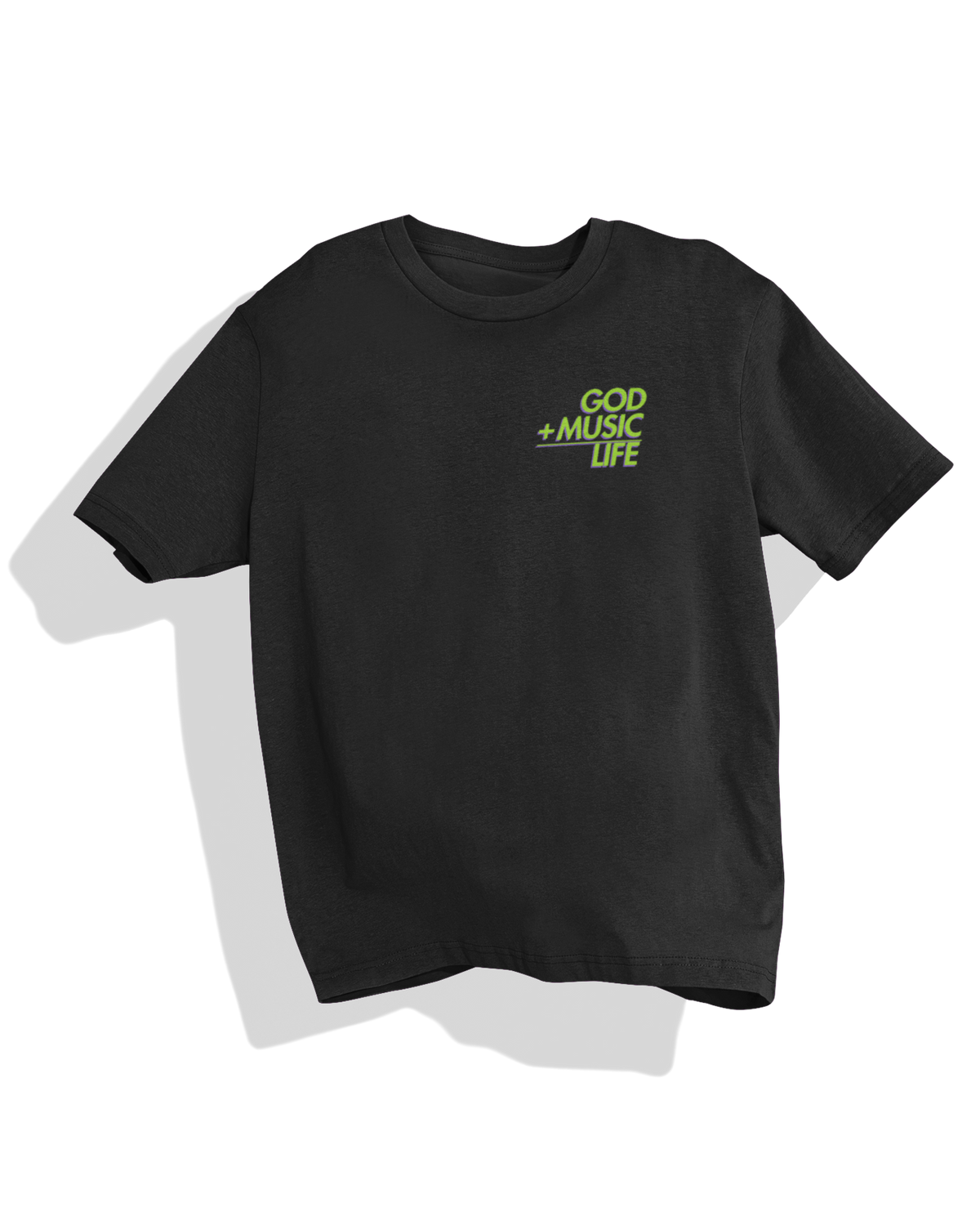 GOD + MUSIC = LIFE Tee — Nightlife