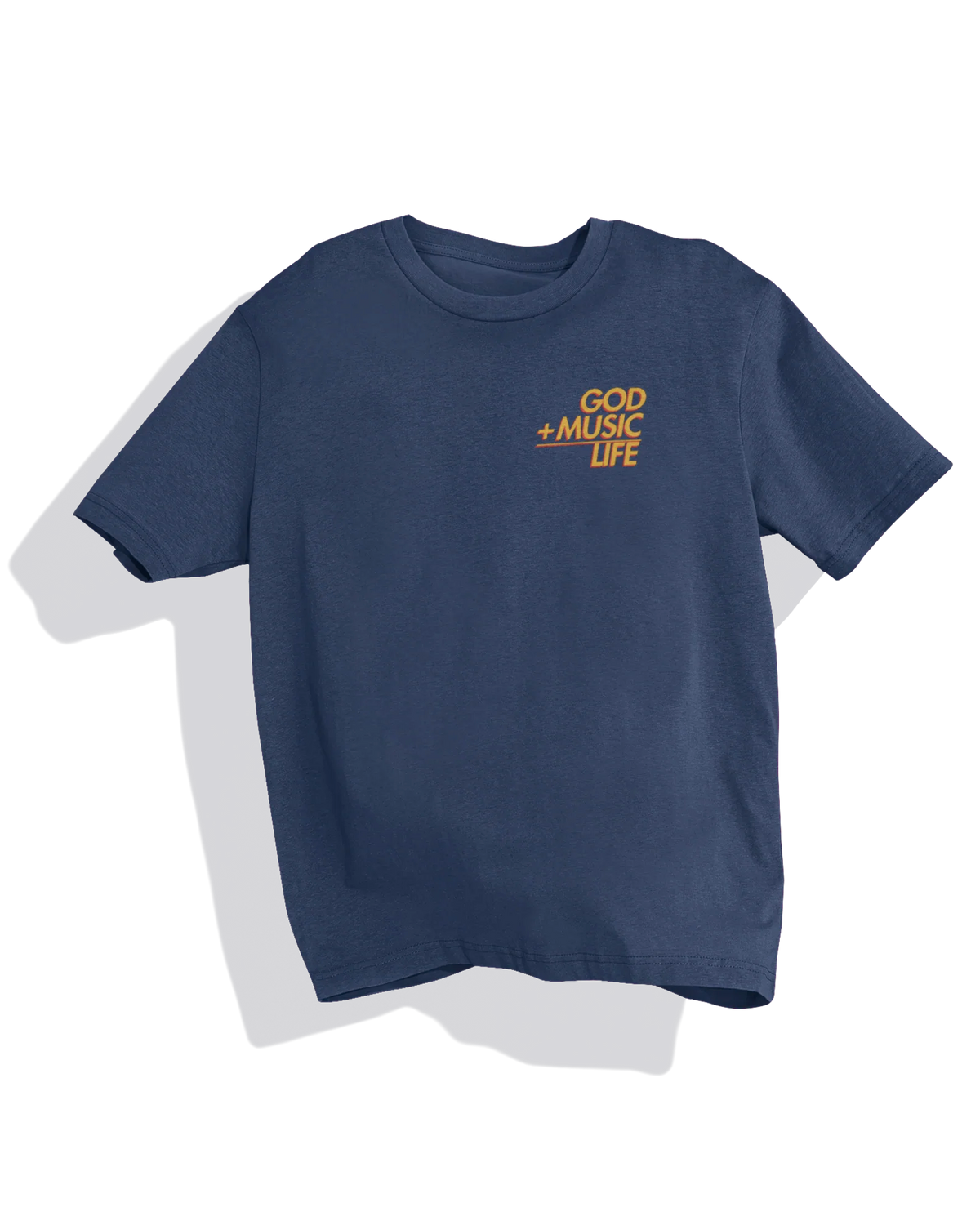 GOD + MUSIC = LIFE Tee — Gold Standard